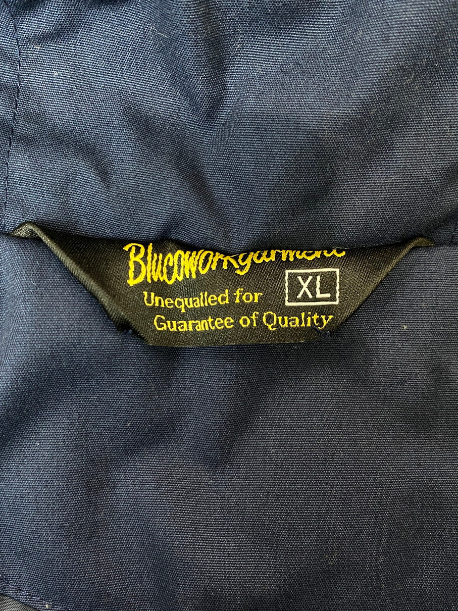 【中古品】【メンズ】 BLUCO ブルコ 22AW MOD'S COAT OL-075-022 モッズコート アウター 145-250925-kk-14-min サイズ：XL カラー：ネイビー 万代Net店