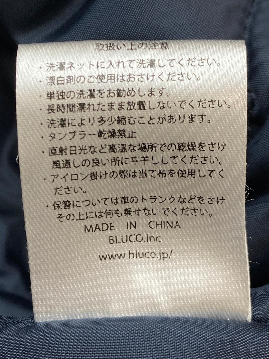 【中古品】【メンズ】 BLUCO ブルコ 22AW MOD'S COAT OL-075-022 モッズコート アウター 145-250925-kk-14-min サイズ：XL カラー：ネイビー 万代Net店