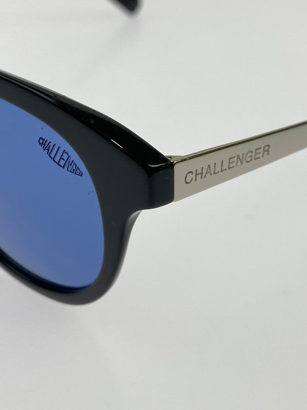 【中古品】【メンズ】 CHALLENGER チャレンジャー ウェリントン サングラス LYZE プラスチック 203-250914-em-06-min カラー：ブラック 万代Net店