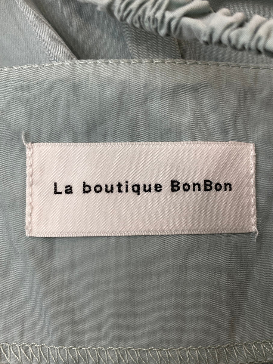 【中古品】【レディース】 LA BOUTIQUE BONBON ラブティックボンボン ティアードキャミワンピース LBZ1041409A0005 ワンピース キャミソールワンピース ティアード レディース 170-250926-em-22-min サイズ：F カラー：ライトグリーン 万代Net店