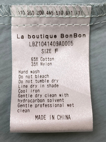 【中古品】【レディース】 LA BOUTIQUE BONBON ラブティックボンボン ティアードキャミワンピース LBZ1041409A0005 ワンピース キャミソールワンピース ティアード レディース 170-250926-em-22-min サイズ：F カラー：ライトグリーン 万代Net店
