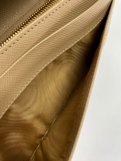 【中古美品】【レディース】 SAFFIANO METAL CIPRIA 1MH132 サフィアーノ メタル チプリア 長財布 181-250917-yn-20-min カラー：CIPRIA 万代Net店