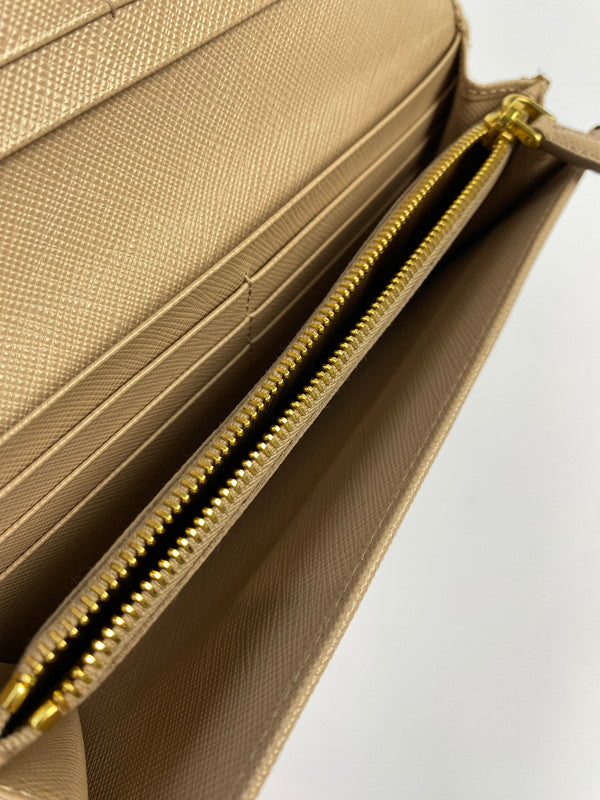 【中古美品】【レディース】 SAFFIANO METAL CIPRIA 1MH132 サフィアーノ メタル チプリア 長財布 181-250917-yn-20-min カラー：CIPRIA 万代Net店