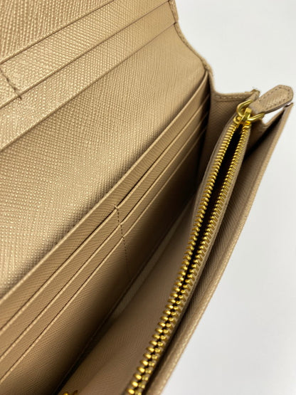 【中古美品】【レディース】 SAFFIANO METAL CIPRIA 1MH132 サフィアーノ メタル チプリア 長財布 181-250917-yn-20-min カラー：CIPRIA 万代Net店