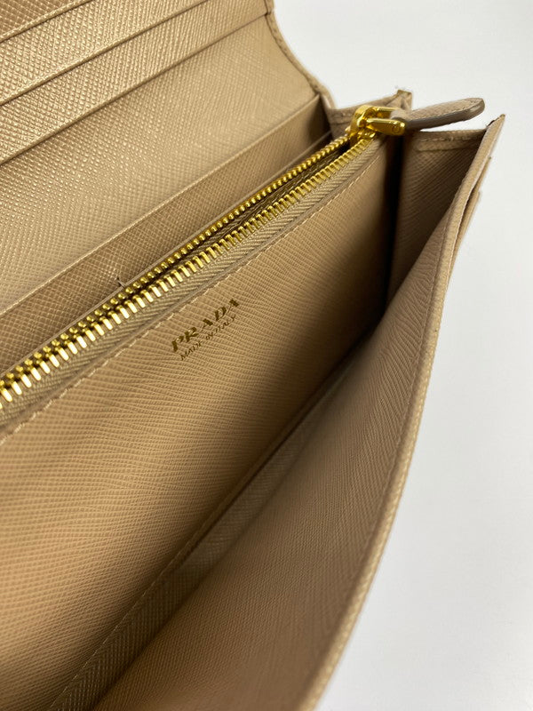 【中古美品】【レディース】 SAFFIANO METAL CIPRIA 1MH132 サフィアーノ メタル チプリア 長財布 181-250917-yn-20-min カラー：CIPRIA 万代Net店