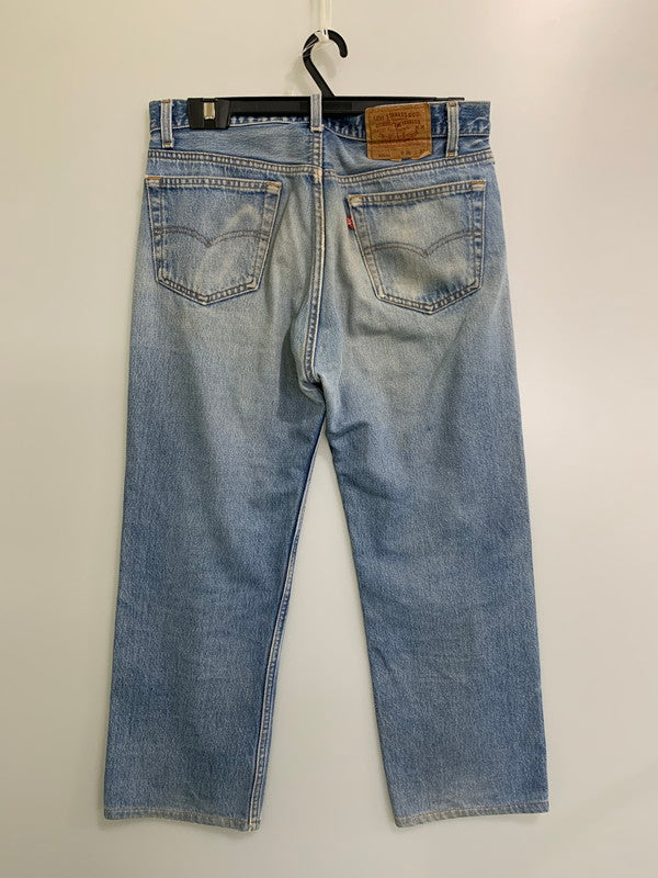【現状渡し品】【メンズ】 Levi's リーバイス 90's 501XX DENIM PANTS 501-0000 90年代 デニムパンツ ボトムス ジーンズ ボタン裏刻印 552 157-251007-kk-53-min サイズ：36 カラー：ライトインディゴ 万代Net店