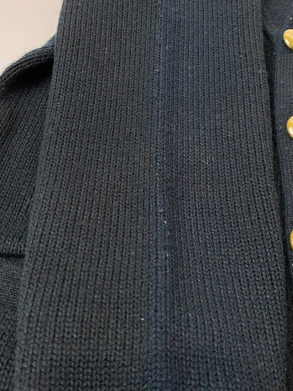 【中古品】【メンズ】 BRISTOL ブリストル 60'S～ レタードカーディガン 146-250911-AS-19-min カラー：ネイビー 万代Net店