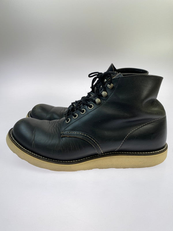 【中古品】【メンズ】 RED WING レッドウィング 90's IRISH SETTER SPORT BOOTS 8165 90年代 アイリッシュセッター スポーツブーツ 靴 四角犬タグ 164-250909-kk-43-min カラー：ブラック 万代Net店