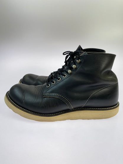【中古品】【メンズ】 RED WING レッドウィング 90's IRISH SETTER SPORT BOOTS 8165 90年代 アイリッシュセッター スポーツブーツ 靴 四角犬タグ 164-250909-kk-43-min カラー：ブラック 万代Net店