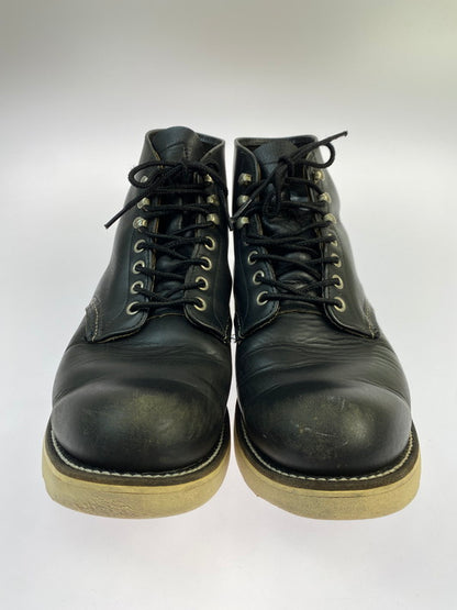 【中古品】【メンズ】 RED WING レッドウィング 90's IRISH SETTER SPORT BOOTS 8165 90年代 アイリッシュセッター スポーツブーツ 靴 四角犬タグ 164-250909-kk-43-min カラー：ブラック 万代Net店