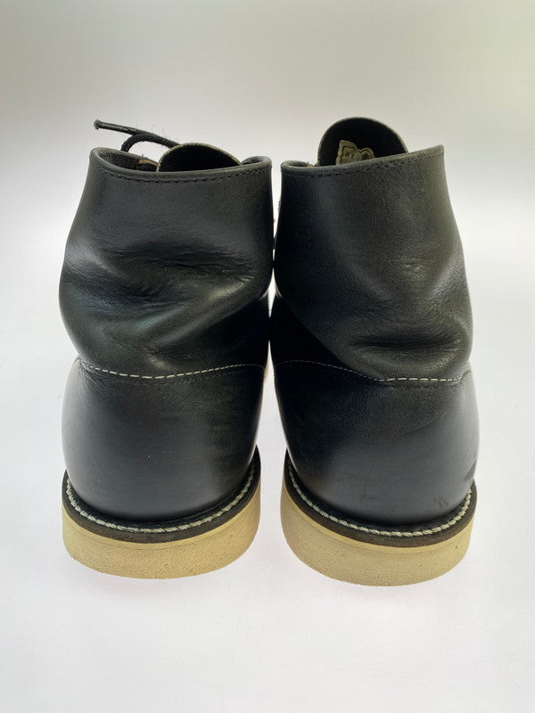 【中古品】【メンズ】 RED WING レッドウィング 90's IRISH SETTER SPORT BOOTS 8165 90年代 アイリッシュセッター スポーツブーツ 靴 四角犬タグ 164-250909-kk-43-min カラー：ブラック 万代Net店