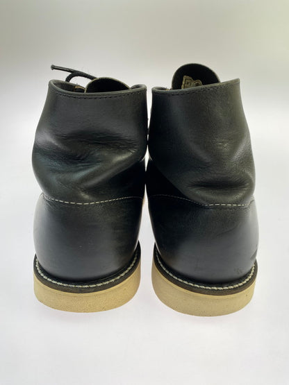 【中古品】【メンズ】 RED WING レッドウィング 90's IRISH SETTER SPORT BOOTS 8165 90年代 アイリッシュセッター スポーツブーツ 靴 四角犬タグ 164-250909-kk-43-min カラー：ブラック 万代Net店
