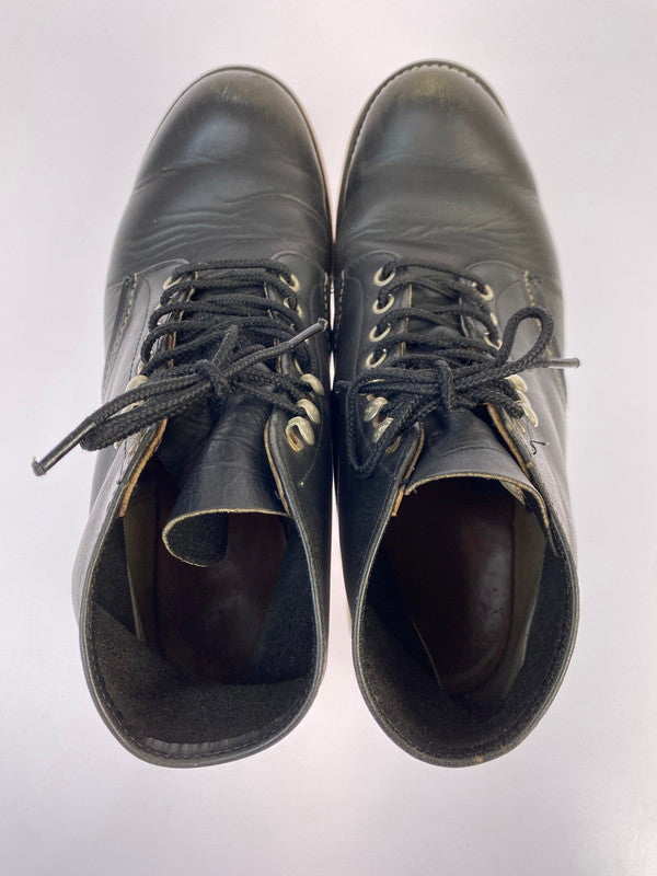 【中古品】【メンズ】 RED WING レッドウィング 90's IRISH SETTER SPORT BOOTS 8165 90年代 アイリッシュセッター スポーツブーツ 靴 四角犬タグ 164-250909-kk-43-min カラー：ブラック 万代Net店