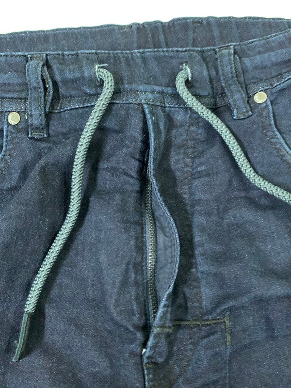 【中古品】【メンズ】 DIESEL ディーゼル サイドラインジョグデニム スウェットパンツ 152-250913-ks-27-min サイズ：30 カラー：ネイビー 万代Net店