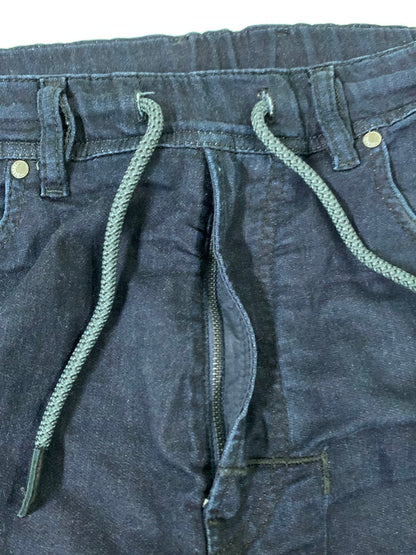 【中古品】【メンズ】 DIESEL ディーゼル サイドラインジョグデニム スウェットパンツ 152-250913-ks-27-min サイズ：30 カラー：ネイビー 万代Net店