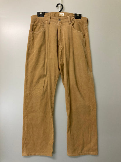 【中古品】【メンズ】 A BATHING APE アベイシングエイプ CORDUROY PANT コーデュロイパンツ ボトムス 153-251114-AS-18-min サイズ：L カラー：ベージュ 万代Net店