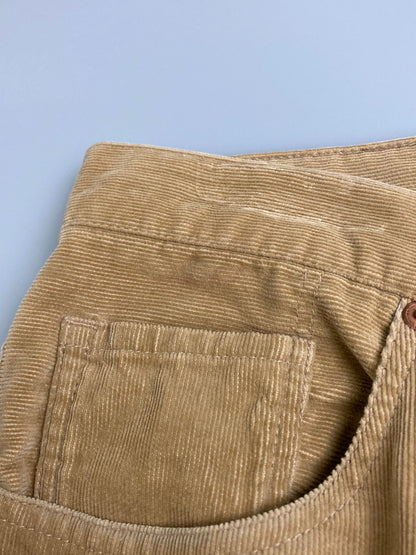 【中古品】【メンズ】 A BATHING APE アベイシングエイプ CORDUROY PANT コーデュロイパンツ ボトムス 153-251114-AS-18-min サイズ：L カラー：ベージュ 万代Net店