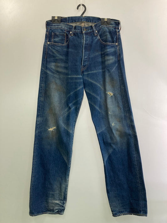 【中古品】【メンズ】 A BATHING APE アベイシングエイプ STAR LOGO DENIM PANT デニムパンツ 153-251116-zi-19-min サイズ：L カラー：インディゴ 万代Net店
