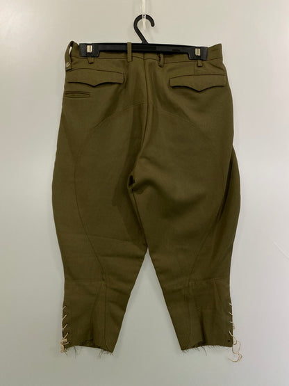 【現状渡し品】【メンズ】 TREVIRA トレビラ JOPPERS PANTS 80S MILITARY ジョッパーズ パンツ ミリタリー 80年代 メンズ ボトムス ヴィンテージ スラックス 157-251214-em-24-min カラー：オークル 万代Net店