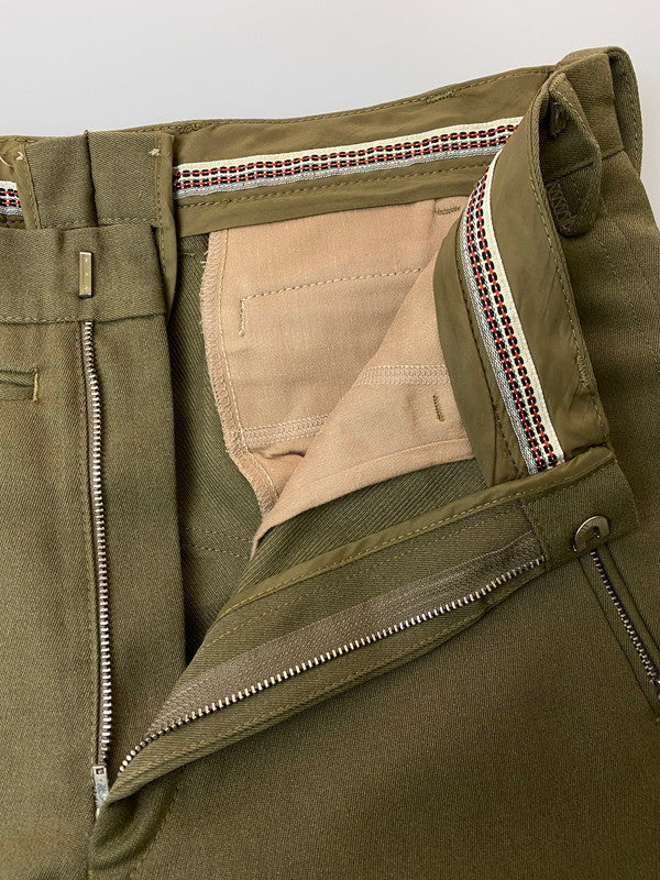【現状渡し品】【メンズ】 TREVIRA トレビラ JOPPERS PANTS 80S MILITARY ジョッパーズ パンツ ミリタリー 80年代 メンズ ボトムス ヴィンテージ スラックス 157-251214-em-24-min カラー：オークル 万代Net店