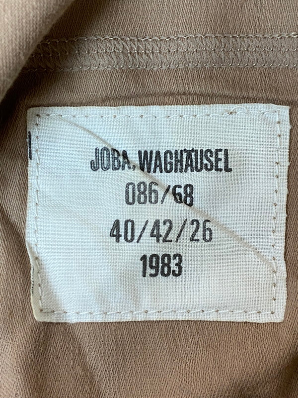 【現状渡し品】【メンズ】 TREVIRA トレビラ JOPPERS PANTS 80S MILITARY ジョッパーズ パンツ ミリタリー 80年代 メンズ ボトムス ヴィンテージ スラックス 157-251214-em-24-min カラー：オークル 万代Net店