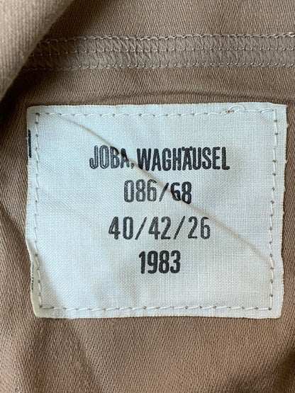 【現状渡し品】【メンズ】 TREVIRA トレビラ JOPPERS PANTS 80S MILITARY ジョッパーズ パンツ ミリタリー 80年代 メンズ ボトムス ヴィンテージ スラックス 157-251214-em-24-min カラー：オークル 万代Net店