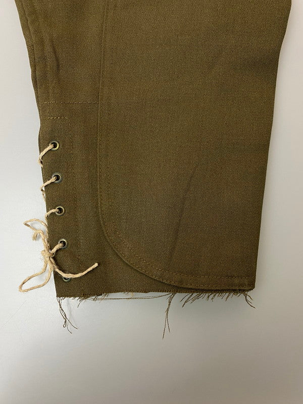 【現状渡し品】【メンズ】 TREVIRA トレビラ JOPPERS PANTS 80S MILITARY ジョッパーズ パンツ ミリタリー 80年代 メンズ ボトムス ヴィンテージ スラックス 157-251214-em-24-min カラー：オークル 万代Net店