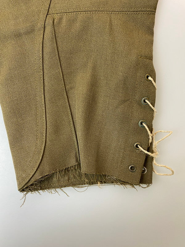 【現状渡し品】【メンズ】 TREVIRA トレビラ JOPPERS PANTS 80S MILITARY ジョッパーズ パンツ ミリタリー 80年代 メンズ ボトムス ヴィンテージ スラックス 157-251214-em-24-min カラー：オークル 万代Net店