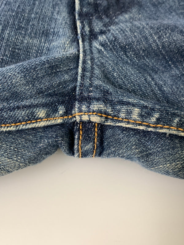 【中古品】【メンズ】 WRANGLER ラングラー DENIM PANT E793-1801 デニムパンツ メンズ ボトムス ジーンズ ジーパン 157-260723-em-32-min サイズ：32×33 カラー：インディゴ 万代Net店