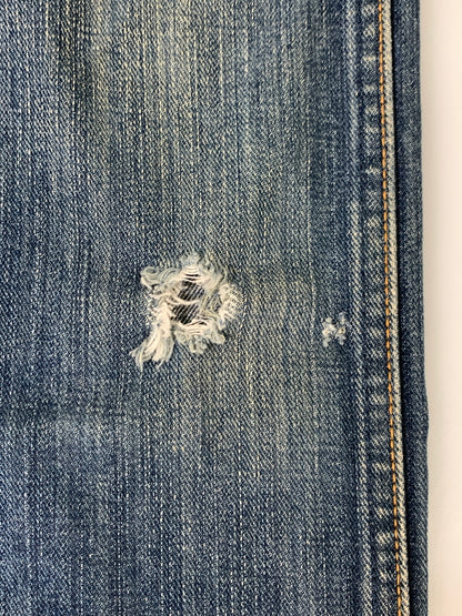【中古品】【メンズ】 WRANGLER ラングラー DENIM PANT E793-1801 デニムパンツ メンズ ボトムス ジーンズ ジーパン 157-260723-em-32-min サイズ：32×33 カラー：インディゴ 万代Net店
