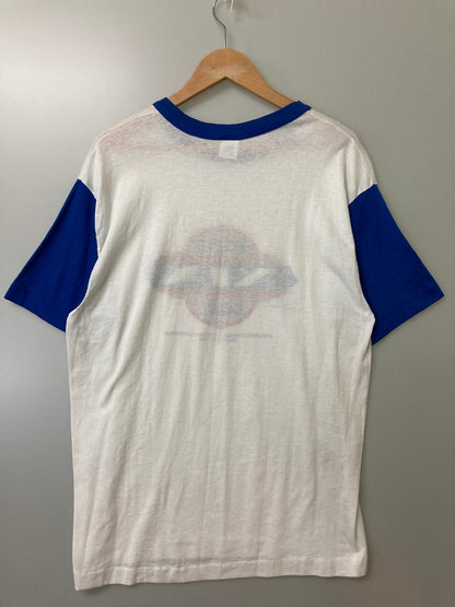 【中古品】【メンズ】 NFL エヌ・エフ・エル 1984 SUPER BOWL TEE スーパーボール プリント Tシャツ メンズトップス 半袖 146-251212-em-12-min サイズ：XL カラー：ブルー/ホワイト 万代Net店