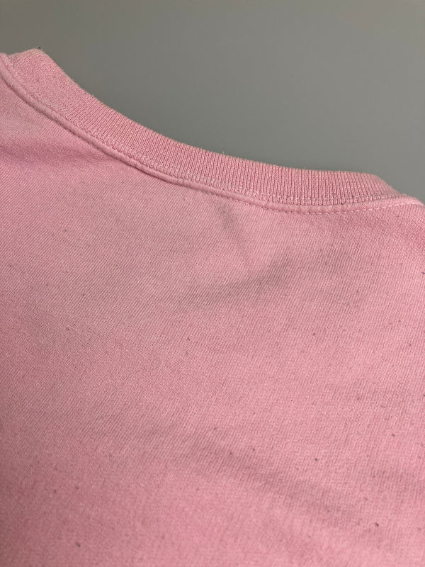 【現状渡し品】【メンズ】 犬夜叉 2006年製 PRINT CREW SWEAT SHIRT プリント クルーネック スウェットシャツ 146-251111-AS-44-min サイズ：XL カラー：ピンク 万代Net店