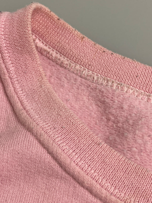 【現状渡し品】【メンズ】 犬夜叉 2006年製 PRINT CREW SWEAT SHIRT プリント クルーネック スウェットシャツ 146-251111-AS-44-min サイズ：XL カラー：ピンク 万代Net店