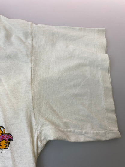 【中古品】【メンズ】 USED ユーズド 90S BEACH PRINT TEE 90年代 ビーチ プリント Tシャツ 半袖 メンズ トップス アヒル 146-250926-em-20-min サイズ：ONE SIZE カラー：ホワイト 万代Net店