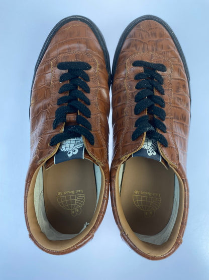 【中古品】【メンズ】 LAST RESORT AB ラストリゾート・エービー クロコスニーカー ローカット スニーカー 163-250914-em-53-min サイズ：26.5cm カラー：ブラウン 万代Net店