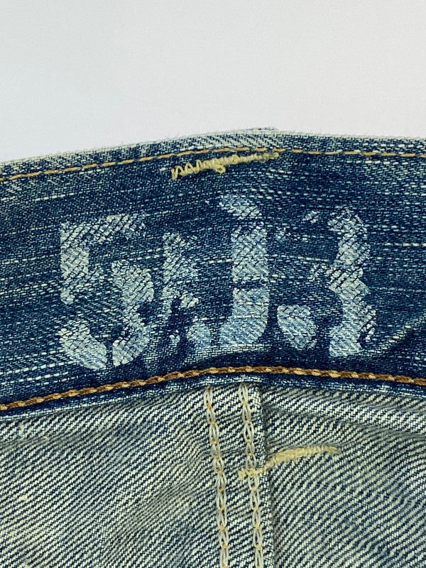 【現状渡し品】【メンズ】 EDWIN エドウィン 503 BLUE TRIP DENIM PANTS BT503 ブルー トリップ デニムパンツ ボトムス 158-260410-jt-23-min サイズ：34×33 カラー：ライトインディゴ 万代Net店