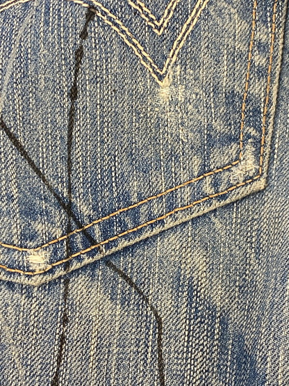 【現状渡し品】【メンズ】 EDWIN エドウィン 503 BLUE TRIP DENIM PANTS BT503 ブルー トリップ デニムパンツ ボトムス 158-260410-jt-23-min サイズ：34×33 カラー：ライトインディゴ 万代Net店