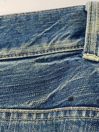 【現状渡し品】【メンズ】 EDWIN エドウィン 503 BLUE TRIP DENIM PANTS BT503 ブルー トリップ デニムパンツ ボトムス 158-260410-jt-23-min サイズ：34×33 カラー：ライトインディゴ 万代Net店