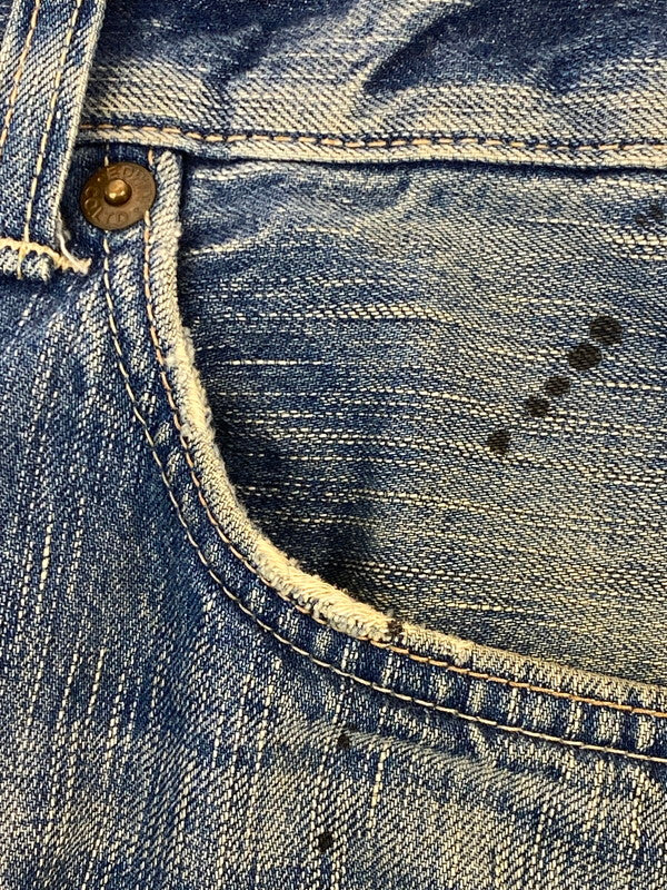 【現状渡し品】【メンズ】 EDWIN エドウィン 503 BLUE TRIP DENIM PANTS BT503 ブルー トリップ デニムパンツ ボトムス 158-260410-jt-23-min サイズ：34×33 カラー：ライトインディゴ 万代Net店