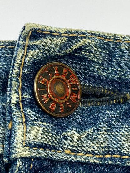 【現状渡し品】【メンズ】 EDWIN エドウィン 503 BLUE TRIP DENIM PANTS BT503 ブルー トリップ デニムパンツ ボトムス 158-260410-jt-23-min サイズ：34×33 カラー：ライトインディゴ 万代Net店