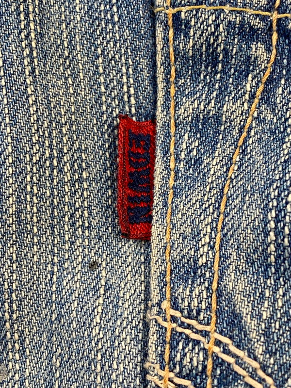 【現状渡し品】【メンズ】 EDWIN エドウィン 503 BLUE TRIP DENIM PANTS BT503 ブルー トリップ デニムパンツ ボトムス 158-260410-jt-23-min サイズ：34×33 カラー：ライトインディゴ 万代Net店
