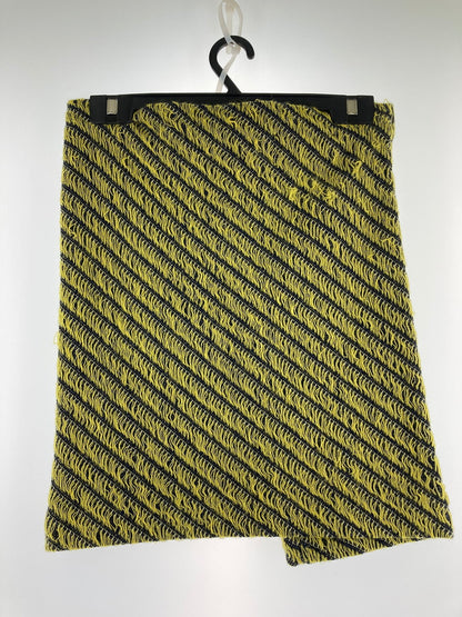 【中古品】【レディース】 NAMACHEKO 19AW ATIM SKIRT ナマチェコ ウール スカート ボトムス 152-251107-yn-14-min サイズ：XS カラー：BLACK/YELLOW 万代Net店