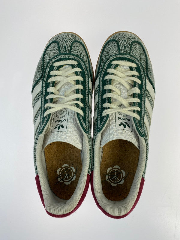 【中古品】【メンズ】 adidas アディダス ORIGINALS × SEAN WOTHERSPOON IG1456 GAZELLE INDOOR 靴 シューズ スニーカー SNEAKERS 161-250913-ks-18-min サイズ：27cm カラー：GREEN/WHITE 万代Net店