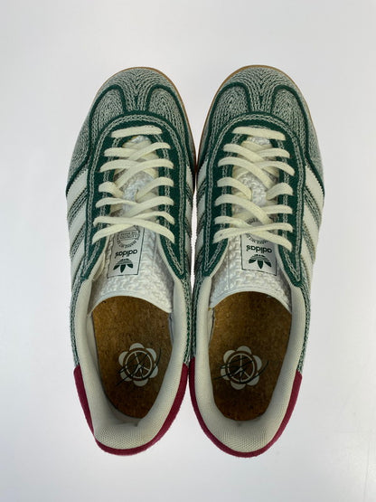 【中古品】【メンズ】 adidas アディダス ORIGINALS × SEAN WOTHERSPOON IG1456 GAZELLE INDOOR 靴 シューズ スニーカー SNEAKERS 161-250913-ks-18-min サイズ：27cm カラー：GREEN/WHITE 万代Net店