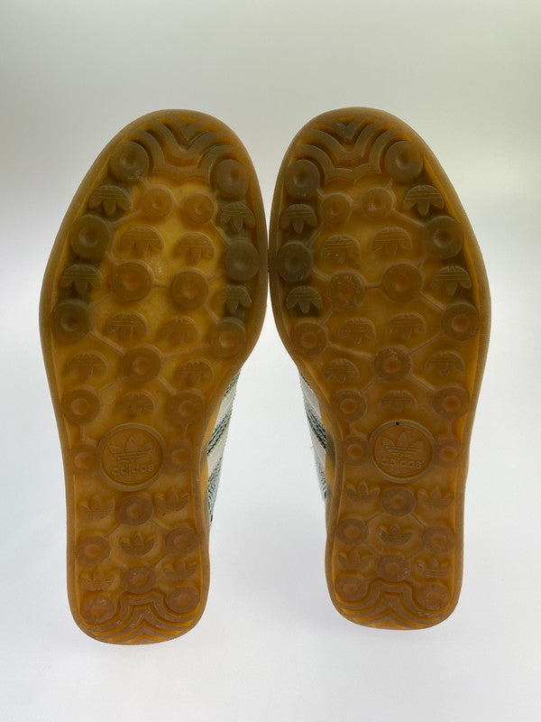 【中古品】【メンズ】 adidas アディダス ORIGINALS × SEAN WOTHERSPOON IG1456 GAZELLE INDOOR 靴 シューズ スニーカー SNEAKERS 161-250913-ks-18-min サイズ：27cm カラー：GREEN/WHITE 万代Net店