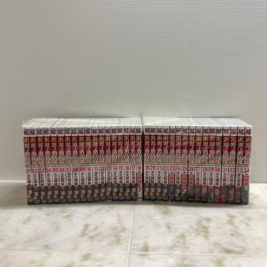 【中古品】 炎炎ノ消防隊 全34巻セット 講談社 大久保篤 マンガ コミックス 漫画 004-250919-em-02-min 万代Net店