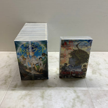 【中古品】 約束のネバーランド 全20巻セット 集英社 白井カイウ 出水ぽすか ジャンプコミックス 漫画 マンガ 約ネバ 004-250919-em-06-min 万代Net店