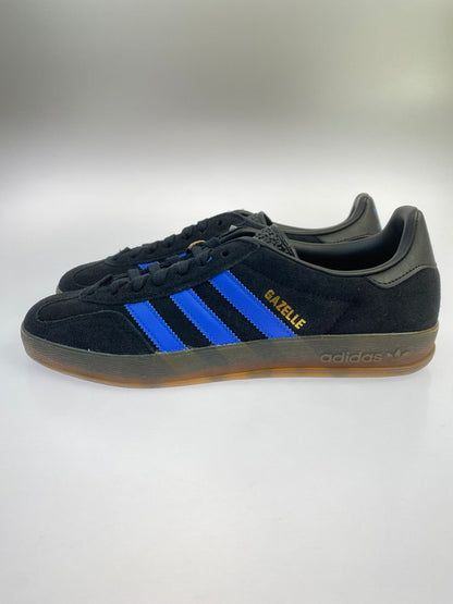 【中古美品】【メンズ】 adidas アディダス JQ2692 ORIGINALS GAZELLE INDOOR 靴 シューズ スニーカー SNEAKERS 161-250913-ks-15-min サイズ：27cm カラー：BLACK/BLUE 万代Net店