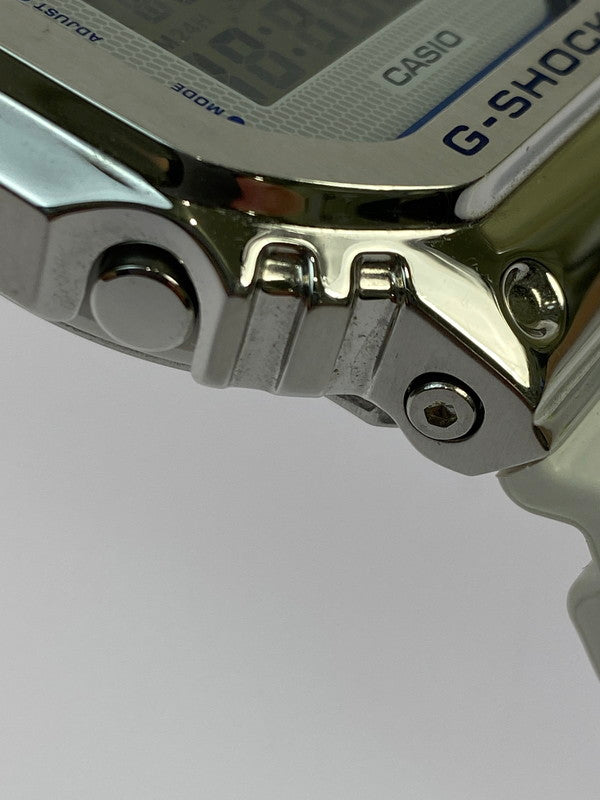 【LIFTる。景品】【中古品】【メンズ】 G-SHOCK ジーショック デジタル クオーツ腕時計 GM-5600LC-7JF メンズ ウォッチ 196-250918-em-18-min カラー：シルバー/ホワイト 万代Net店