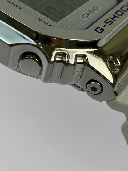 【LIFTる。景品】【中古品】【メンズ】 G-SHOCK ジーショック デジタル クオーツ腕時計 GM-5600LC-7JF メンズ ウォッチ 196-250918-em-18-min カラー：シルバー/ホワイト 万代Net店